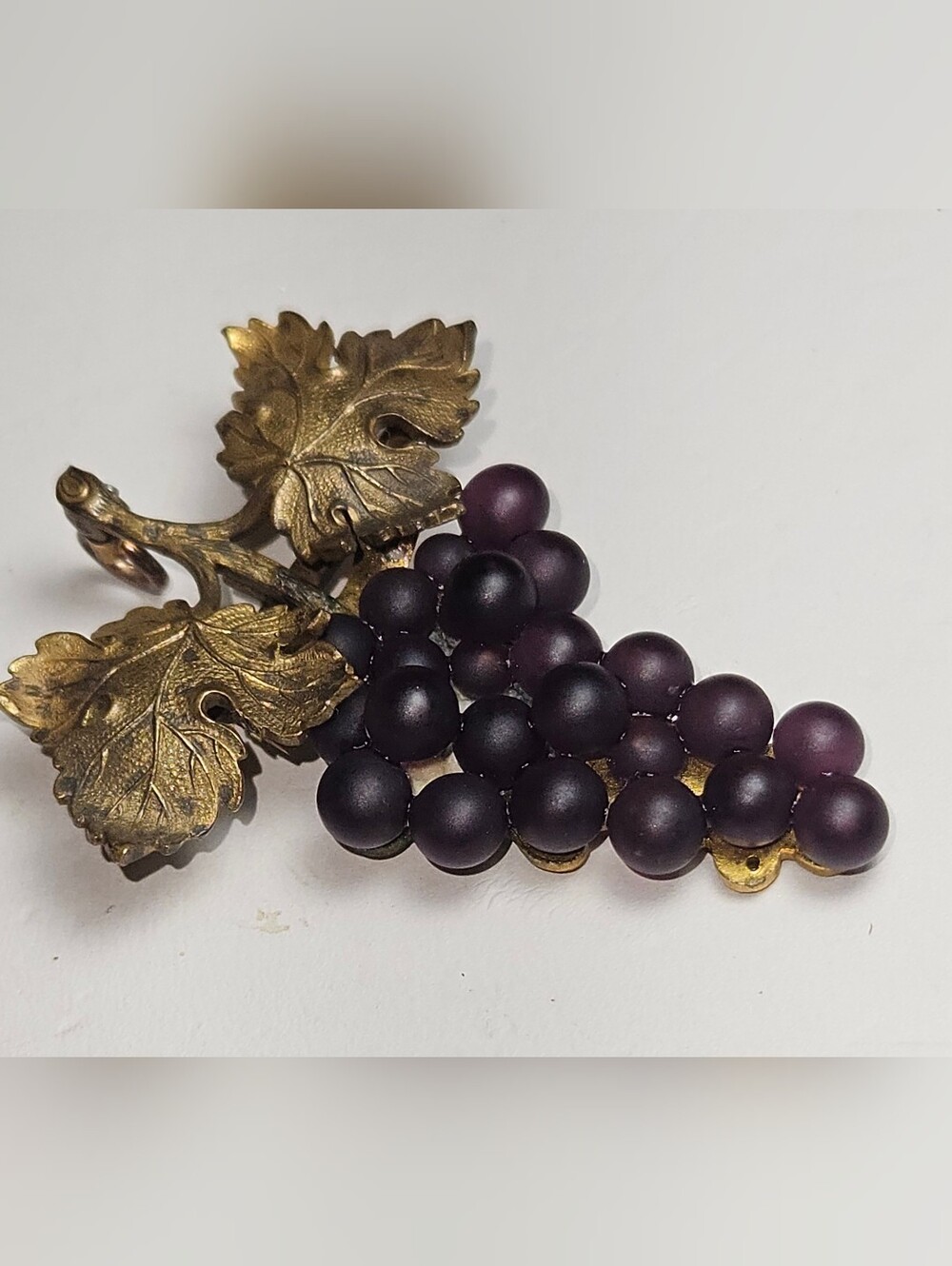 Vintage Grape Cluster Pendant